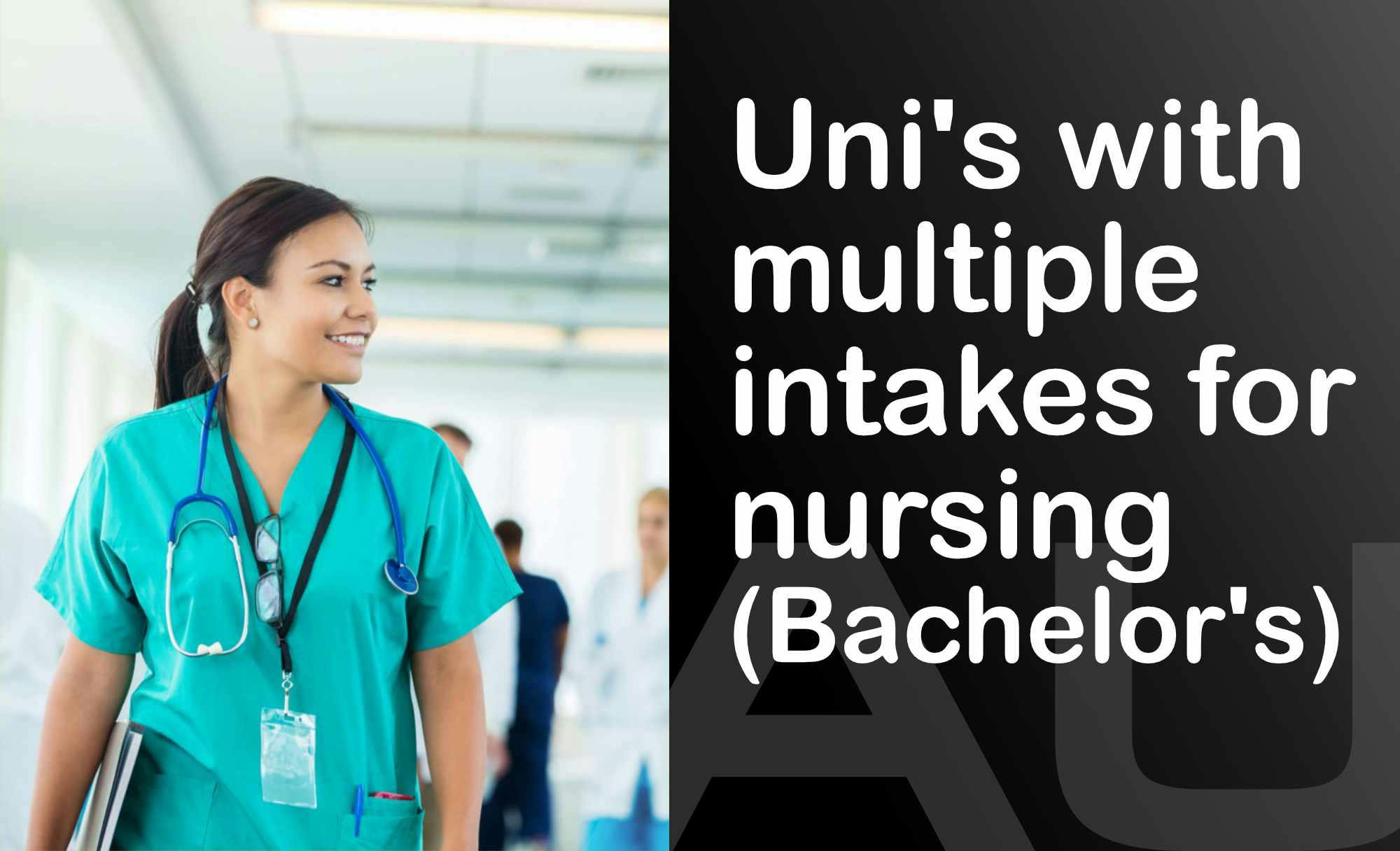 🇦🇺 Australian Universities with mid-year intake for Nursing students (Bachelor's)