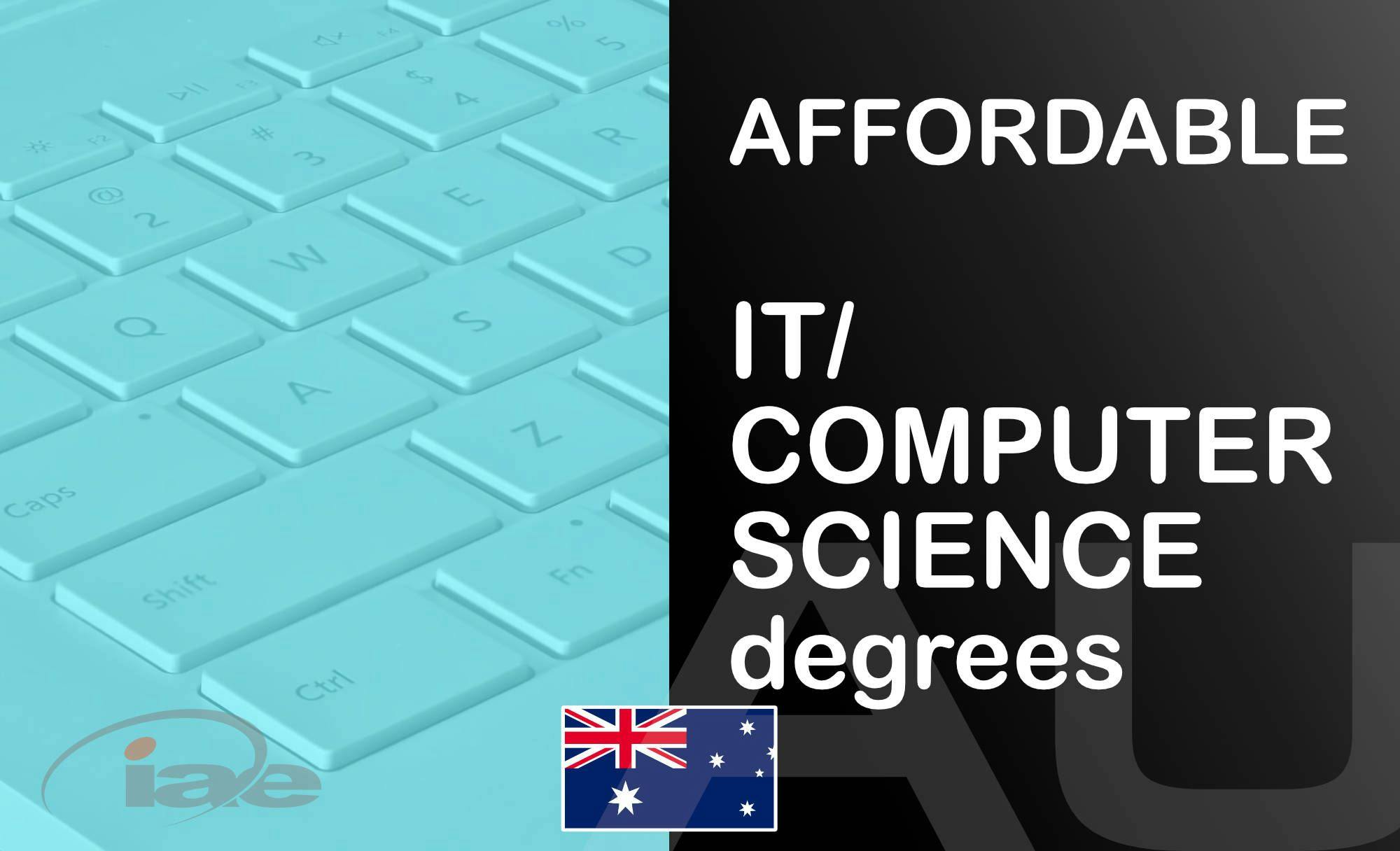 🇦🇺 Top 5 most affordable BIT/Bachelors in Computer Science degrees in Australia