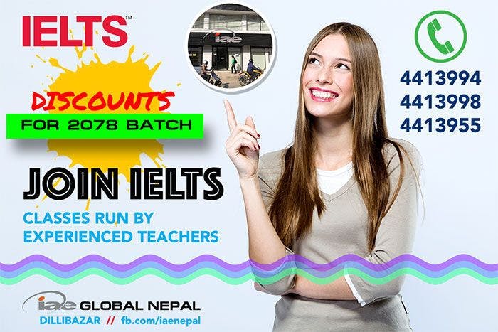 IELTS at iae Global Nepal, Dillibazar: Offer for latest batches
